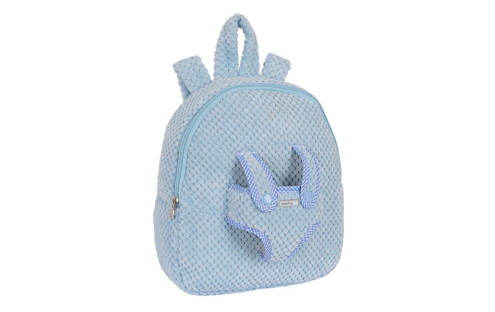 Safta Kindergartenrucksack – 4,65 l, höhenverstellbar – Teddy, 230 × 270 × 75 mm