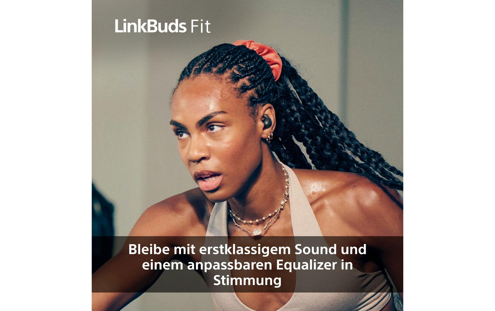 Sony LinkBuds Fit WF-LS910 – True Wireless In-Ear Kopfhörer – Bluetooth 5.3, ANC – Schwarz – bis 8 h
