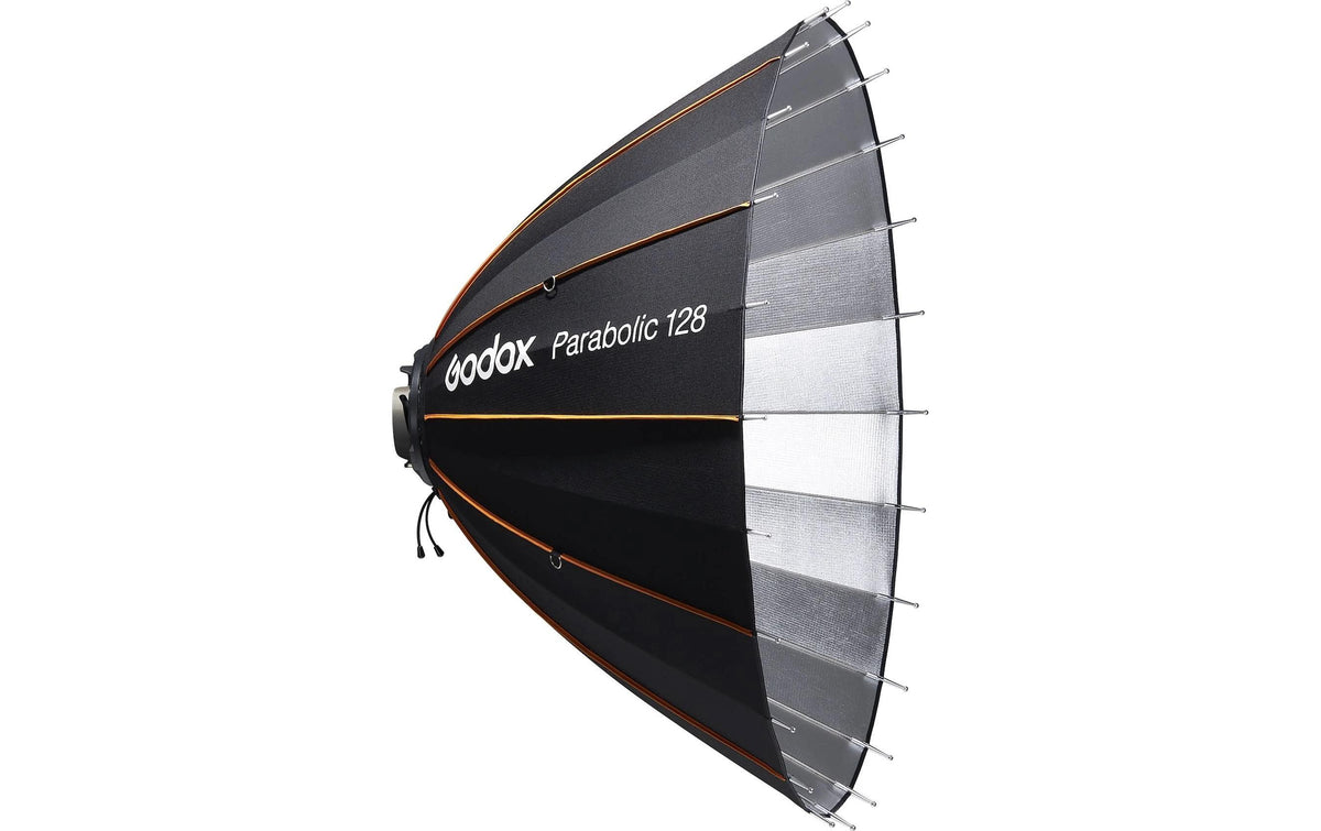 Godox Parabol-Reflektor 128 cm – Schwarz/Silber