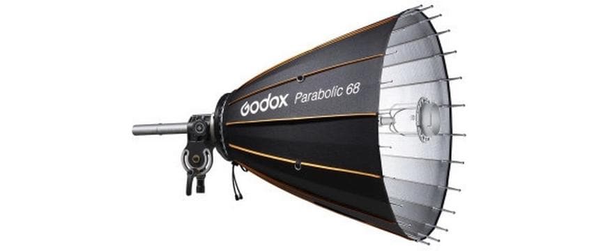 Godox P68KIT Parabolreflektor 680 mm – rund, schwarz