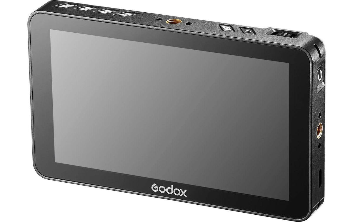 Godox GM6S Kameramonitor – 5,5" 4K, HDMI, USB-C – 7,2 V – 87 × 145 mm, 273 g