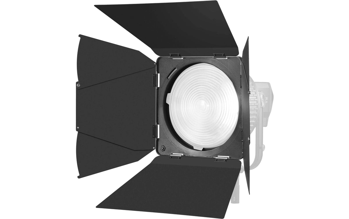 Godox LB-02 Barndoors – 355 × 76 mm, ø254 mm – für FLS10 Fresnellinse – Schwarz