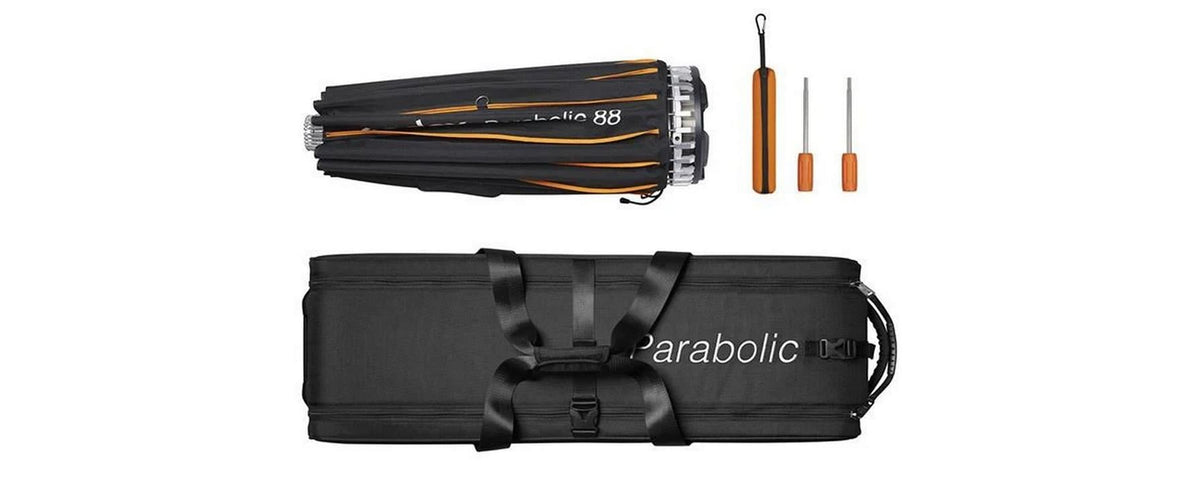 Godox PF-GM Bajonettadapter – für Parabolische Softboxen – 100 × 100 mm, 180 g