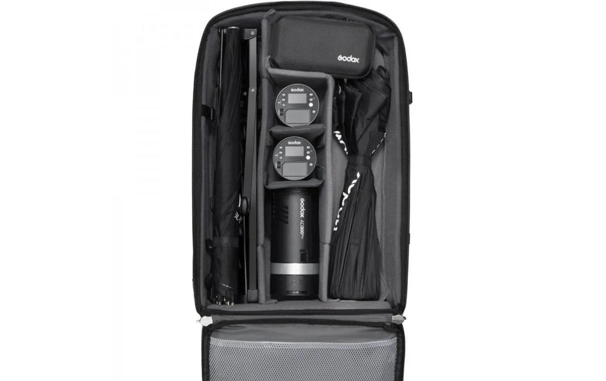 Godox AD-K1 Licht-Kit – 37,44 Wh Li-Ion, Leitzahl 58 – für Canon, Fujifilm, Nikon und andere