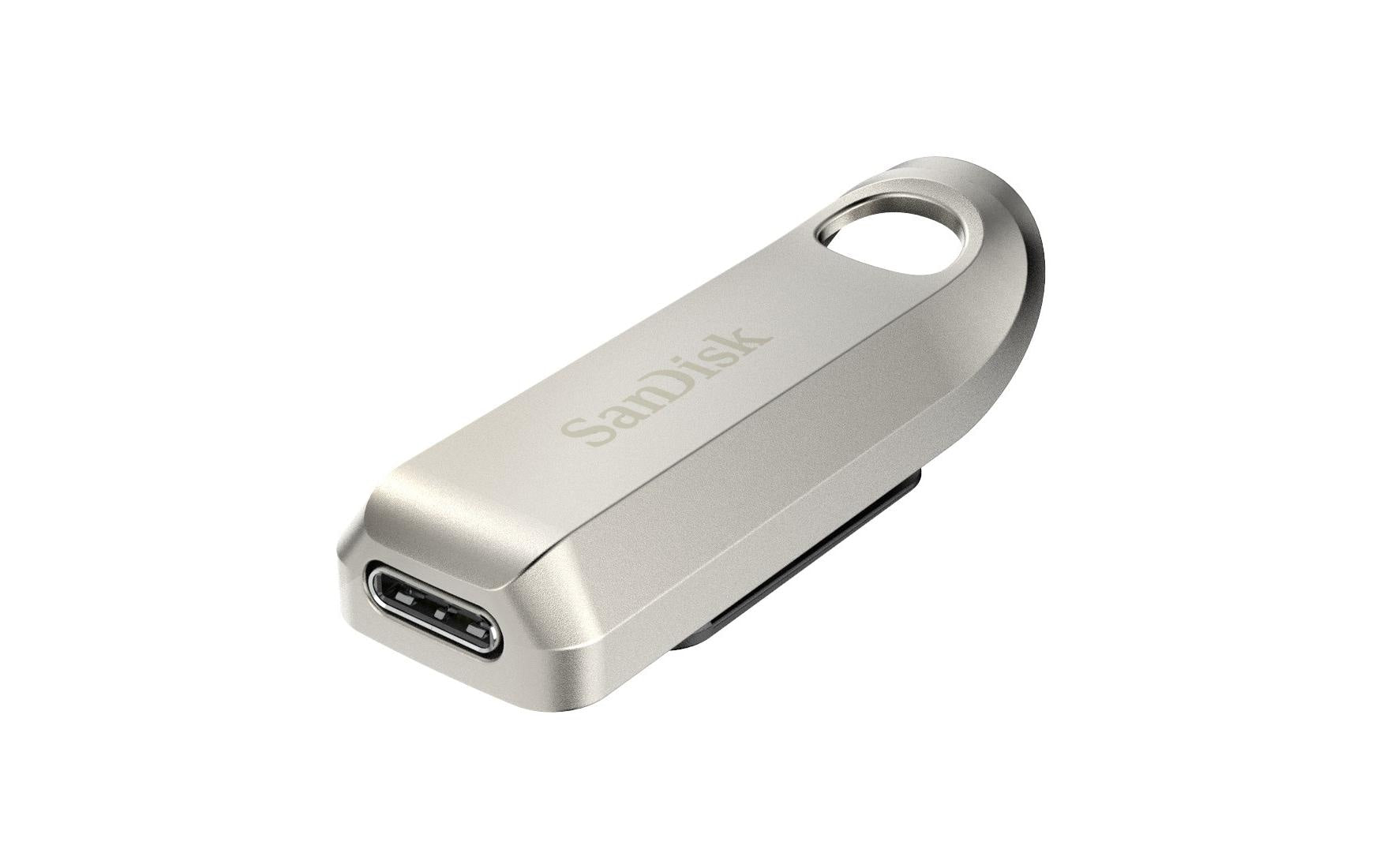 SanDisk Ultra Luxe USB-Stick – 128 GB, USB-C, USB 3.2 Gen 1, Metallgehäuse