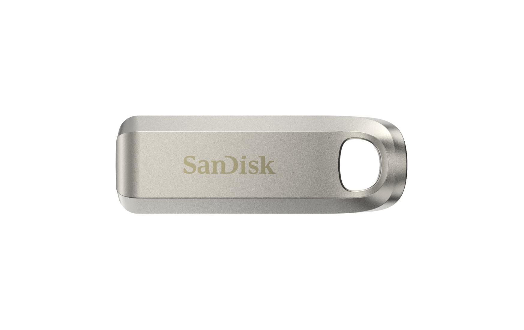 SanDisk Ultra Luxe USB-Stick – 128 GB, USB-C, USB 3.2 Gen 1, Metallgehäuse