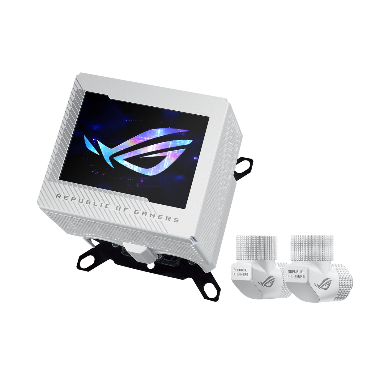 ASUS ROG RYUJIN III WB WHT – Wasserblock – für LGA 1700, AM4, AM5 und andere, Weiss