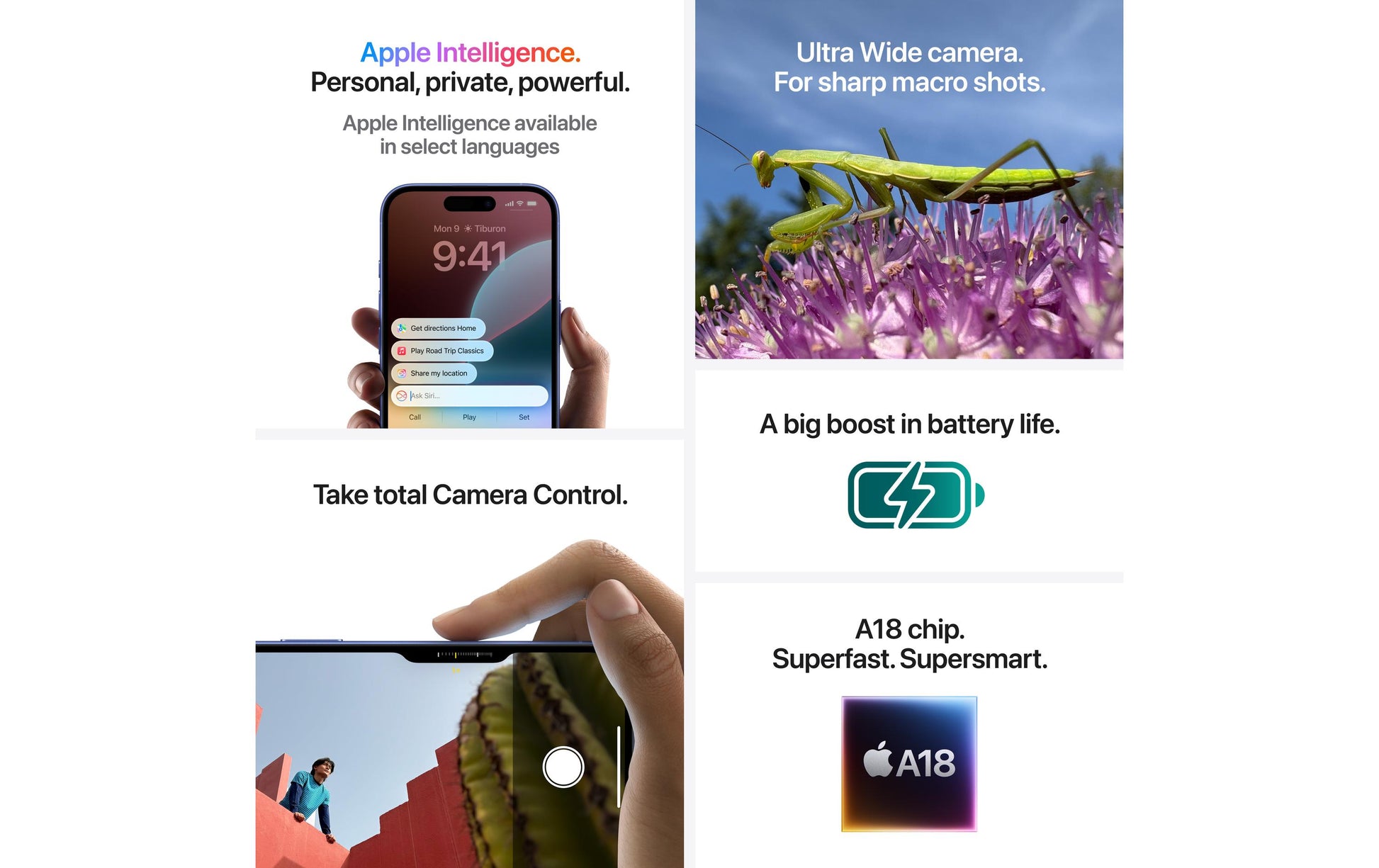 Apple iPhone 16 Plus – 256 GB, Ultramarin
