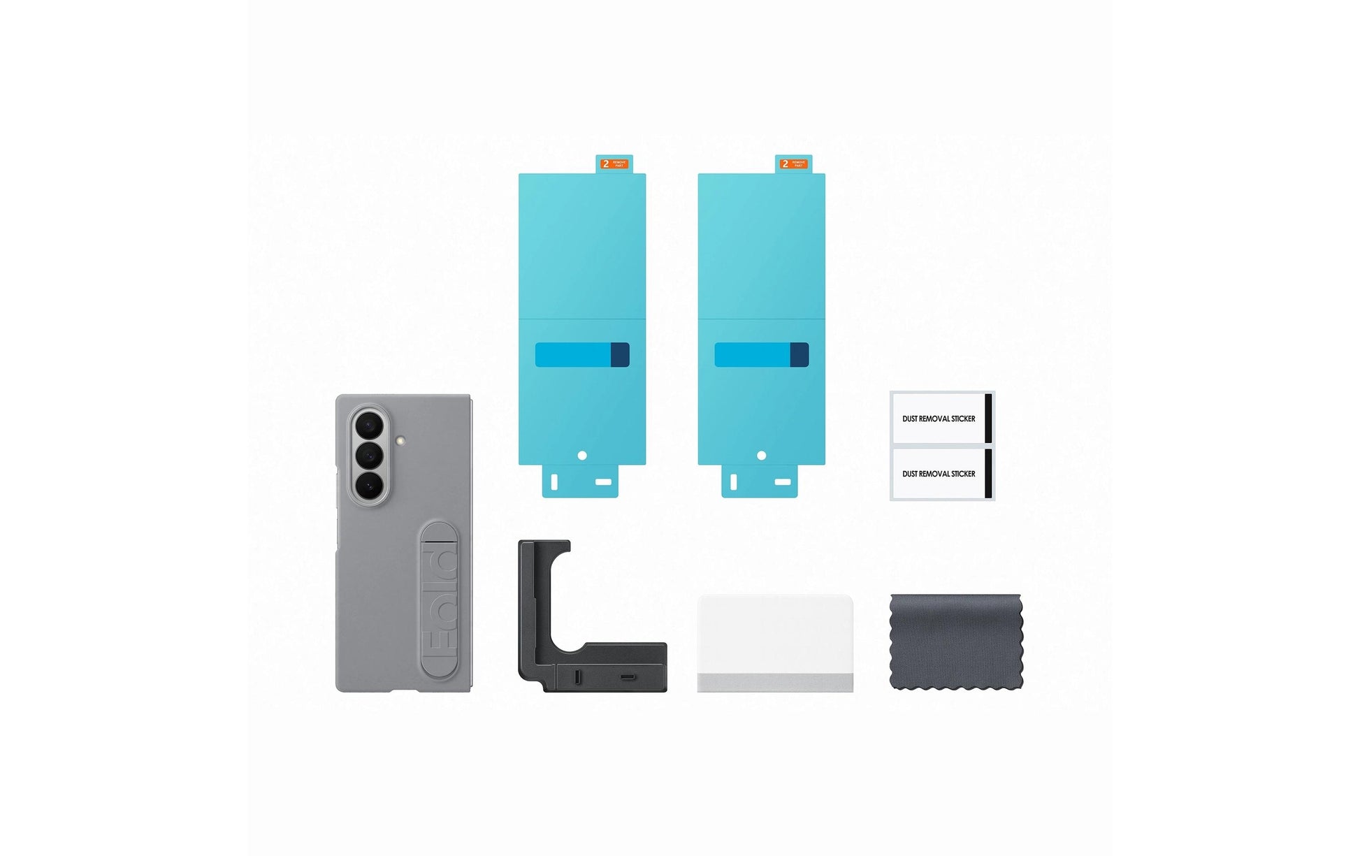 Samsung Backcover – für Samsung Galaxy Z Fold7 – hellgrau – Silikon