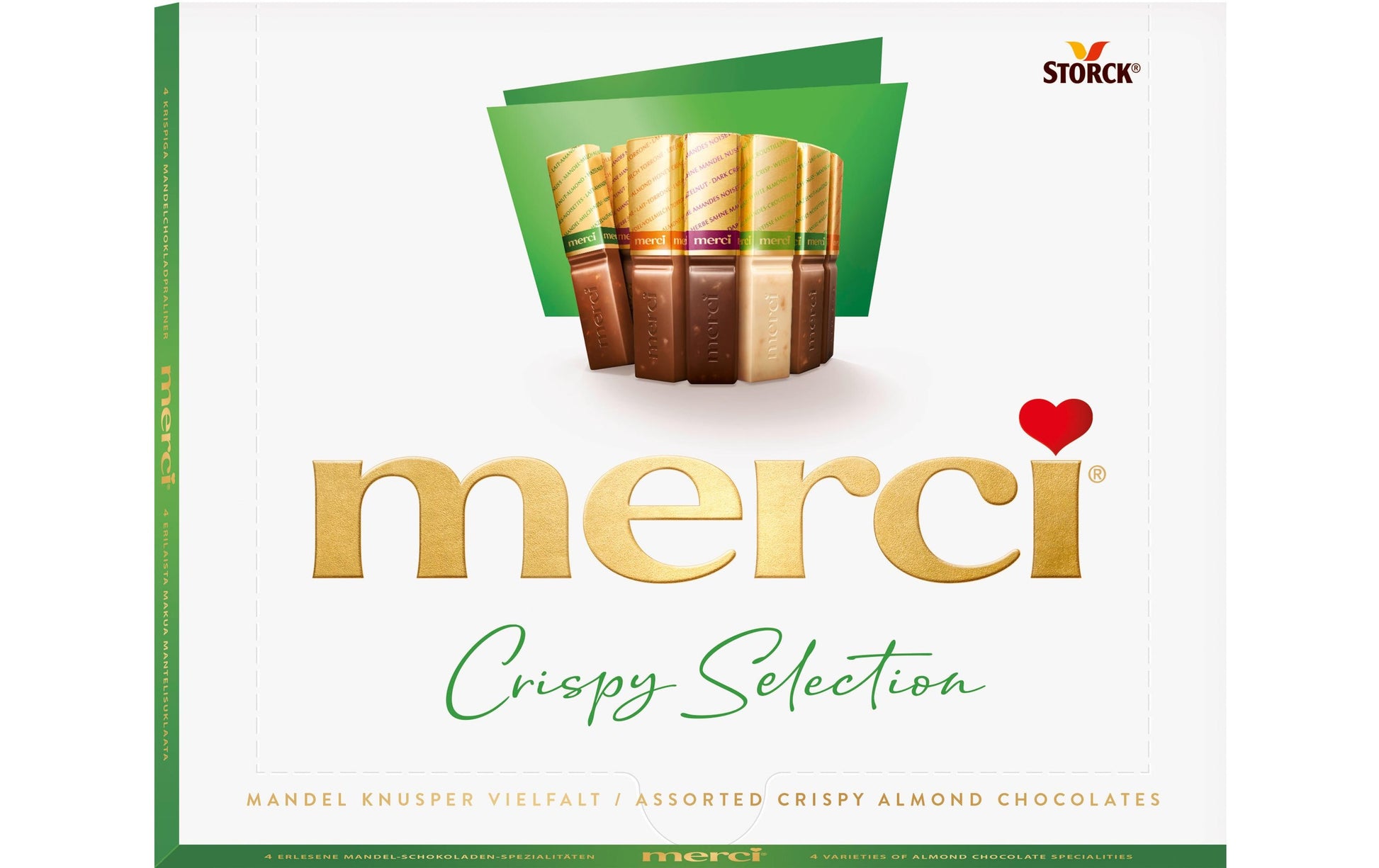 STORCK Merci Finest Selection Schokolade – Mandelknusper – 250 g