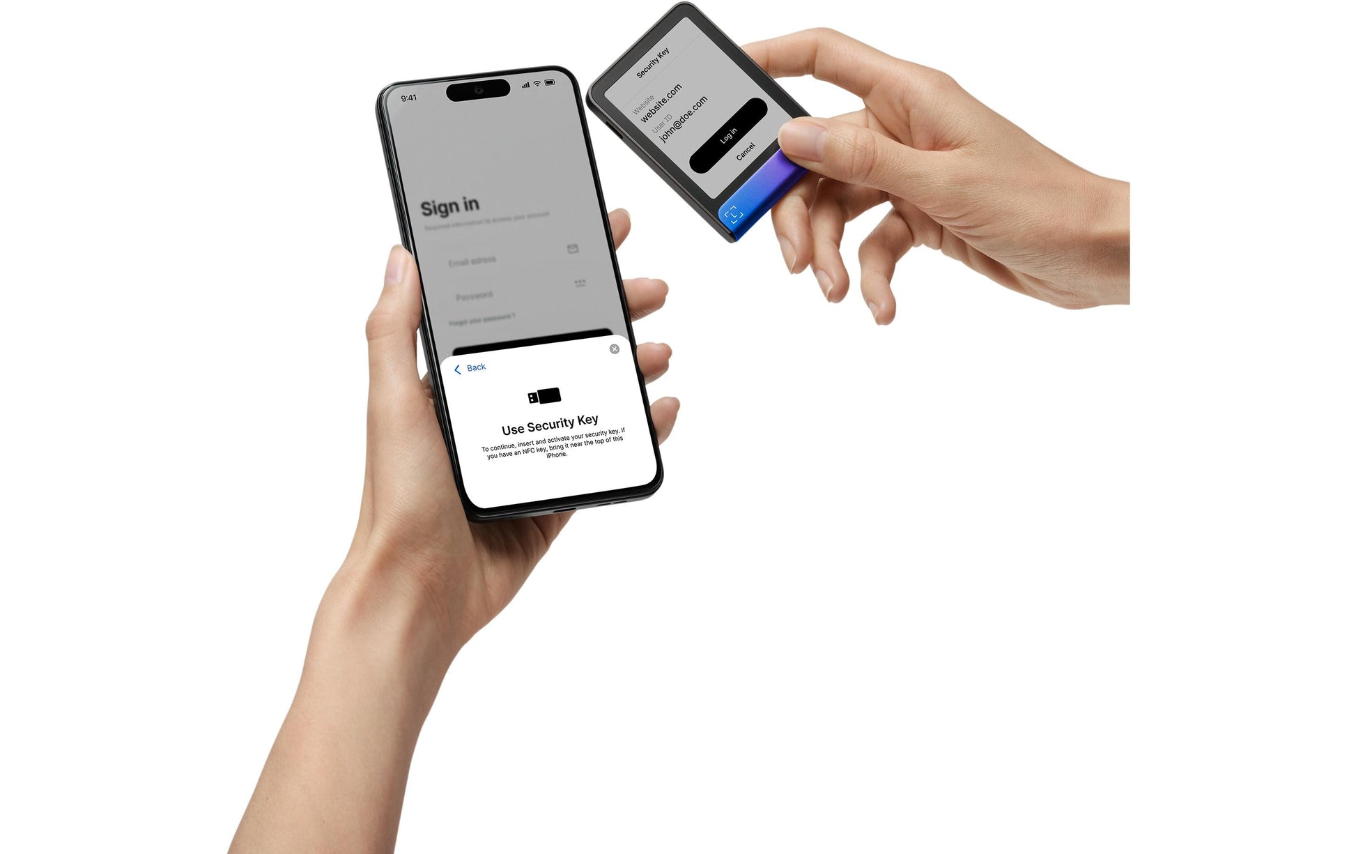 Ledger Flex – Krypto-Hardware-Wallet, USB-C, für Windows, Blau, mit Recovery Key