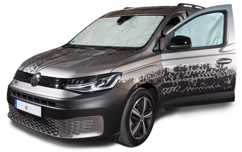 Vanspace Front- und Seitenscheibenisolierung – 30 × 10 × 88 cm, Polyurethan (PU), Weiss, für VW, Ford