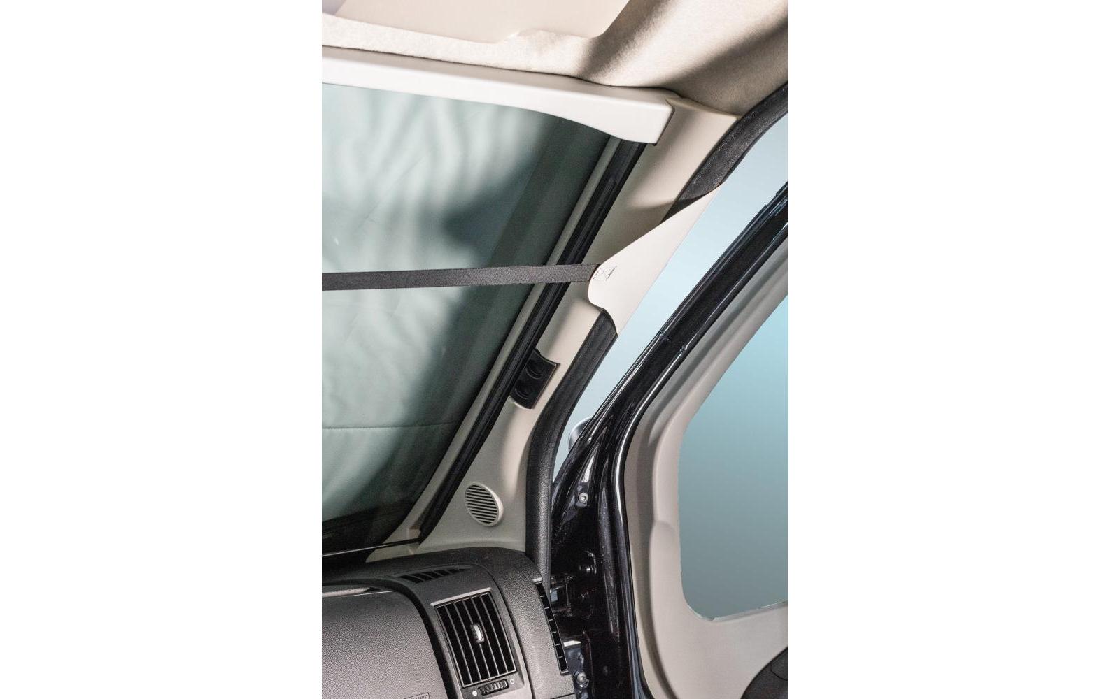 Vanspace Front- und Seitenscheibenisolierung – isoliert – für Fiat, Opel und andere – 55 × 15 × 70 cm – grau