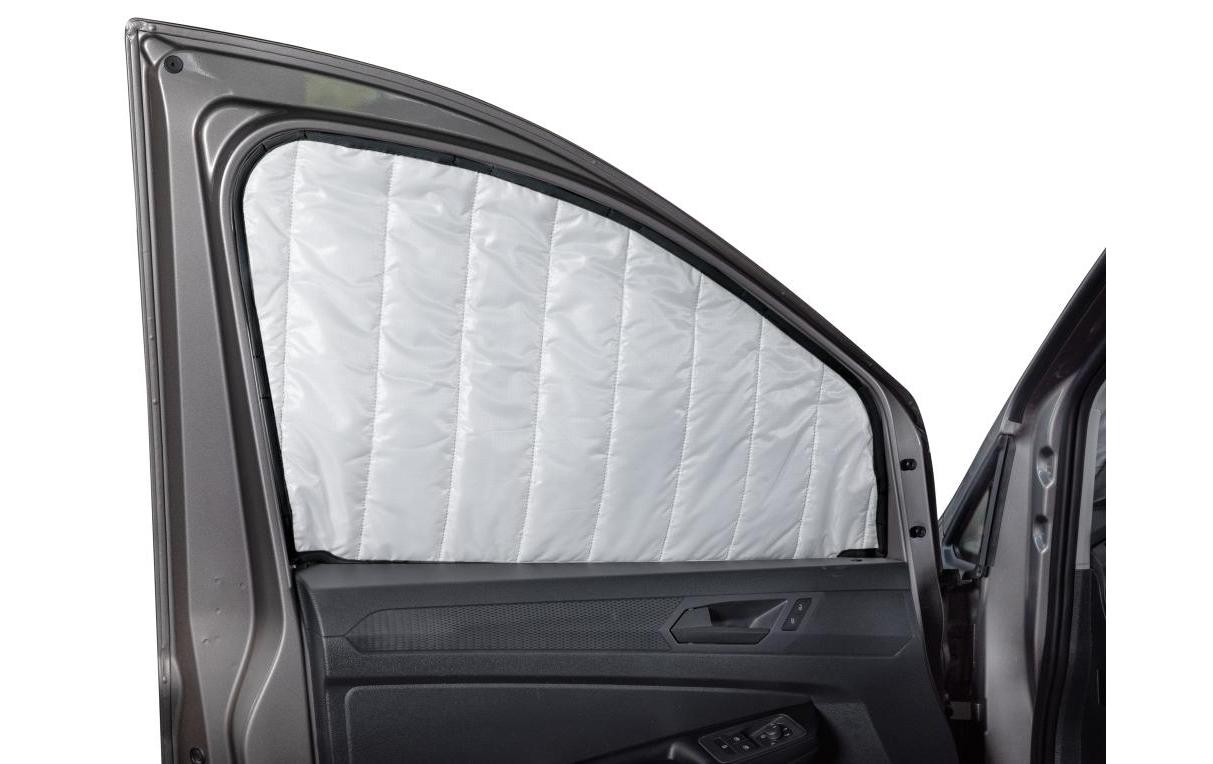 Vanspace Front- und Seitenscheibenisolierung – 30 × 10 × 88 cm, Polyurethan (PU), Weiss, für VW, Ford