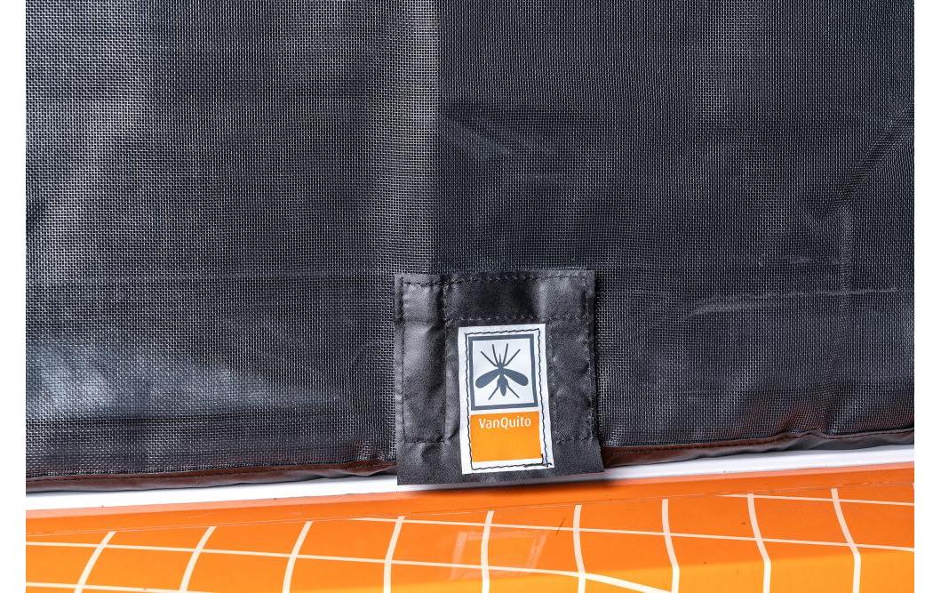 Van quito Vanquito Heck Fein Insektenschutznetz – Schwarz – Fiberglas – für VW T5/T6/T6.1 Heckklappe