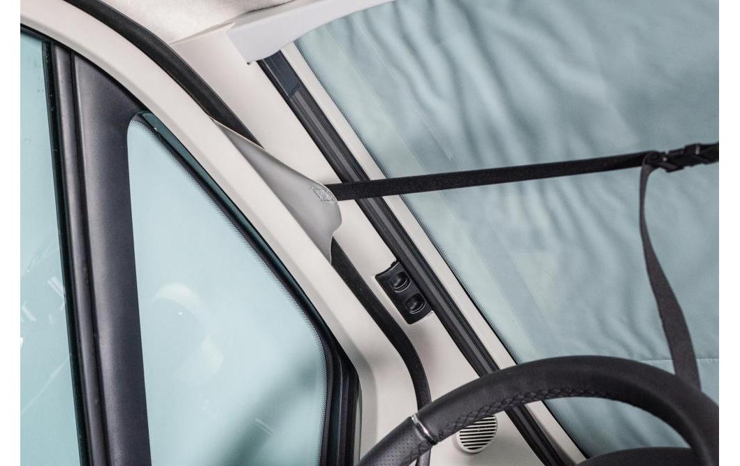 Vanspace Front- und Seitenscheibenisolierung – isoliert – für Fiat, Opel und andere – 55 × 15 × 70 cm – grau