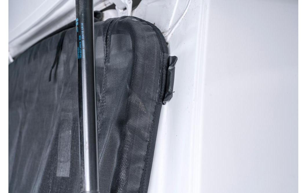 Van quito Vanquito Insektenschutznetz – Schwarz – Fiberglas – für VW T5/T6/T6.1 (Heckklappe)