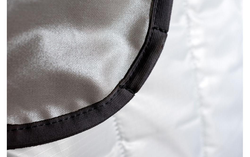 Vanspace Front- und Seitenscheibenisolierung – 30 × 10 × 88 cm, Polyurethan (PU), Weiss, für VW, Ford