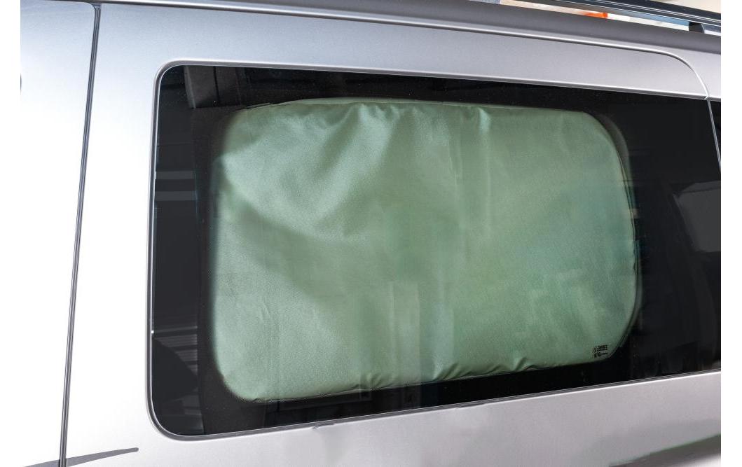 Vanspace Scheibenisolierung – isoliert – für VW, Ford (Schiebetür links, innen) – 27×6×30 cm – weiss