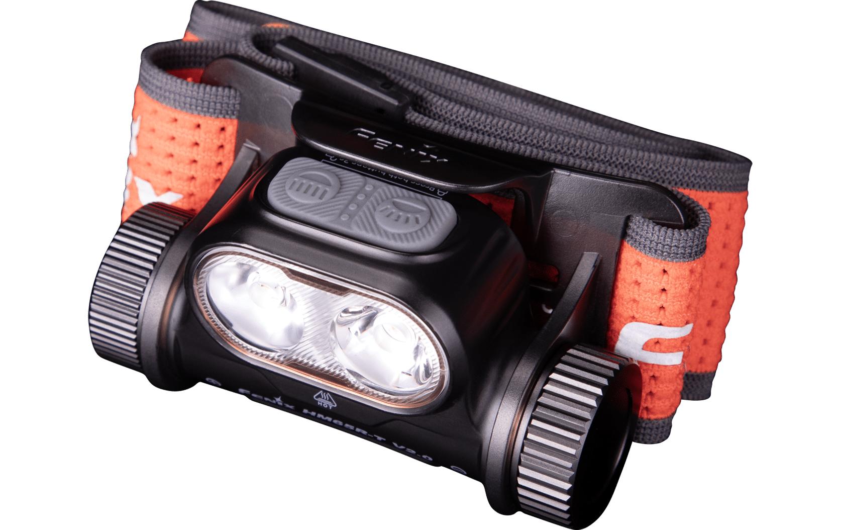 Fenix Stirnlampe HM65R-T V2.0 – 1600 lm, 170 m, Laufzeit 3–300 h – Schwarz