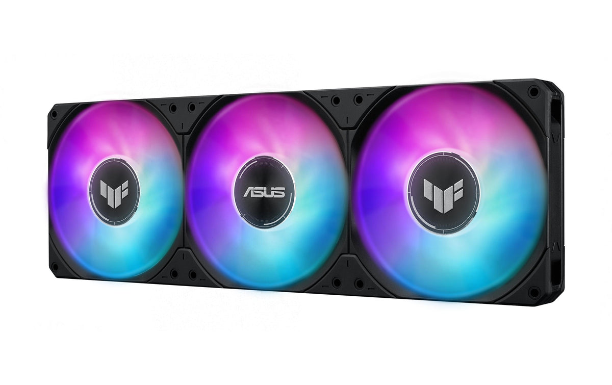 ASUS TUF GAMING LC III 360 ARGB LCD – AIO-Kühler – 360 mm, 3×120 mm, Schwarz, für AM4, AM5, LGA 1700 und andere