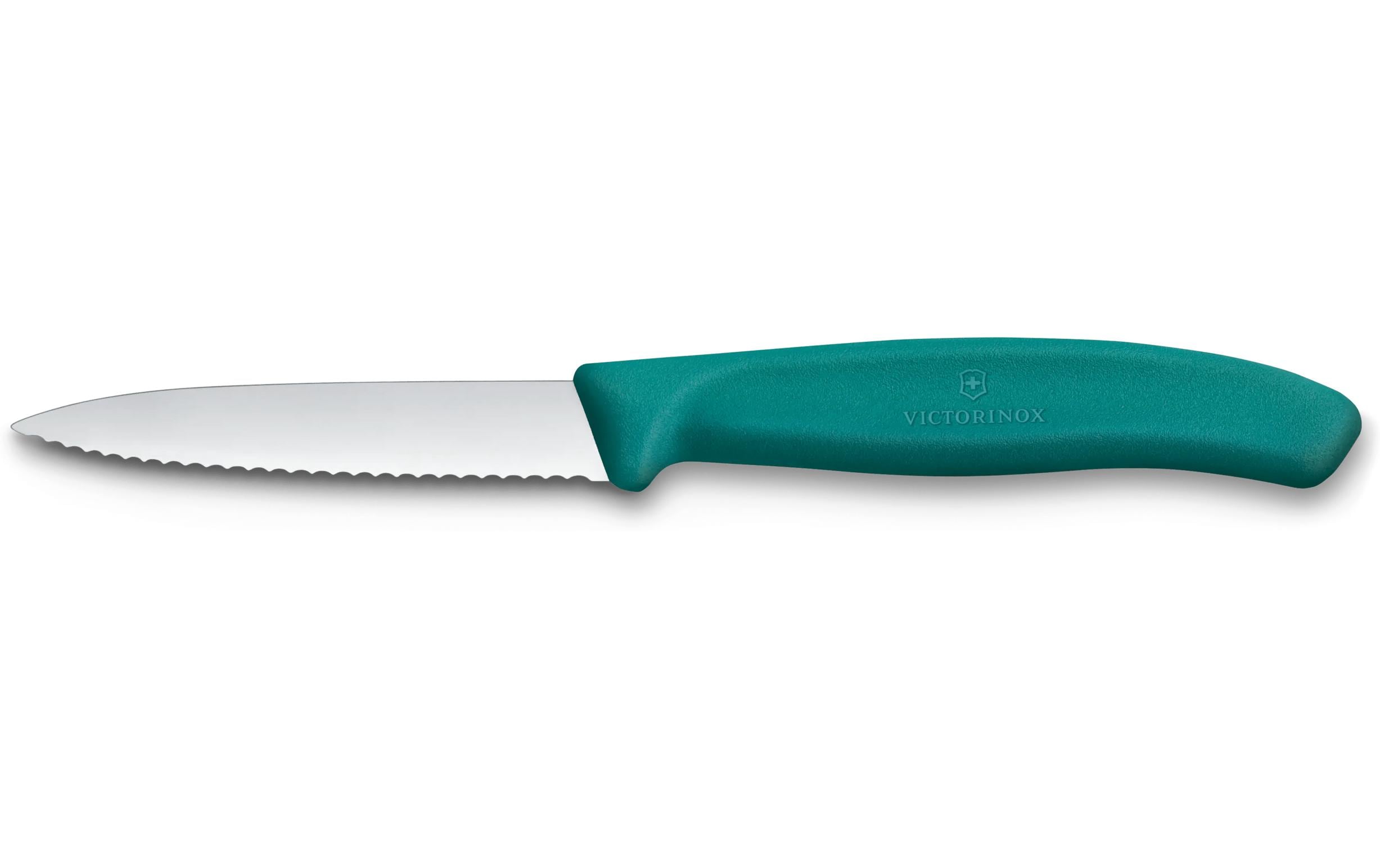 Victorinox Gemüsemesser 8 cm, Edelstahl, Polypropylen (PP), Grün