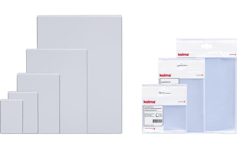 Kolma Stecketui – für A7-Format – 74 × 105 mm, Kunststoff, transparent – 3 Stück