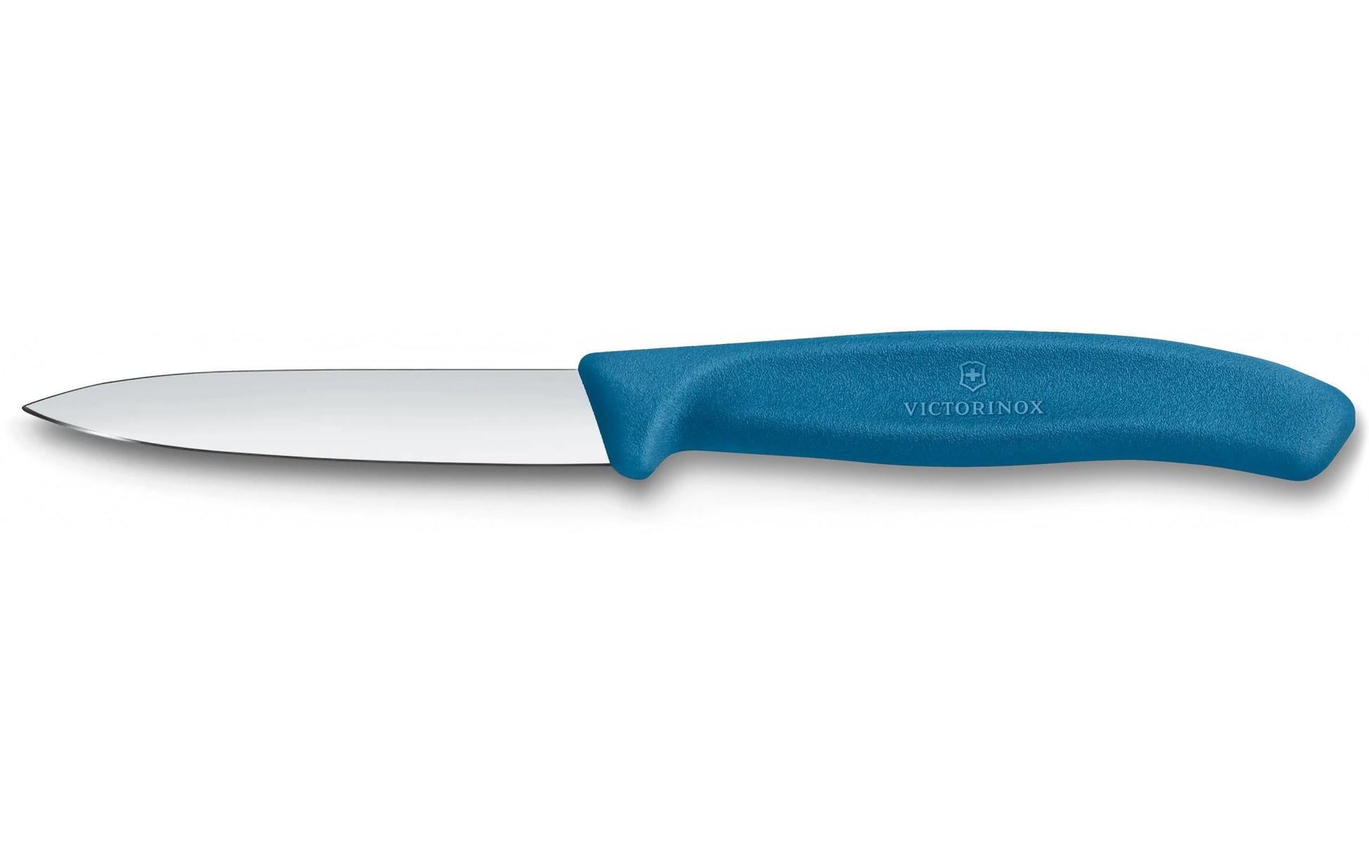 Victorinox Gemüsemesser 8 cm, Edelstahl, Polypropylen (PP), Blau