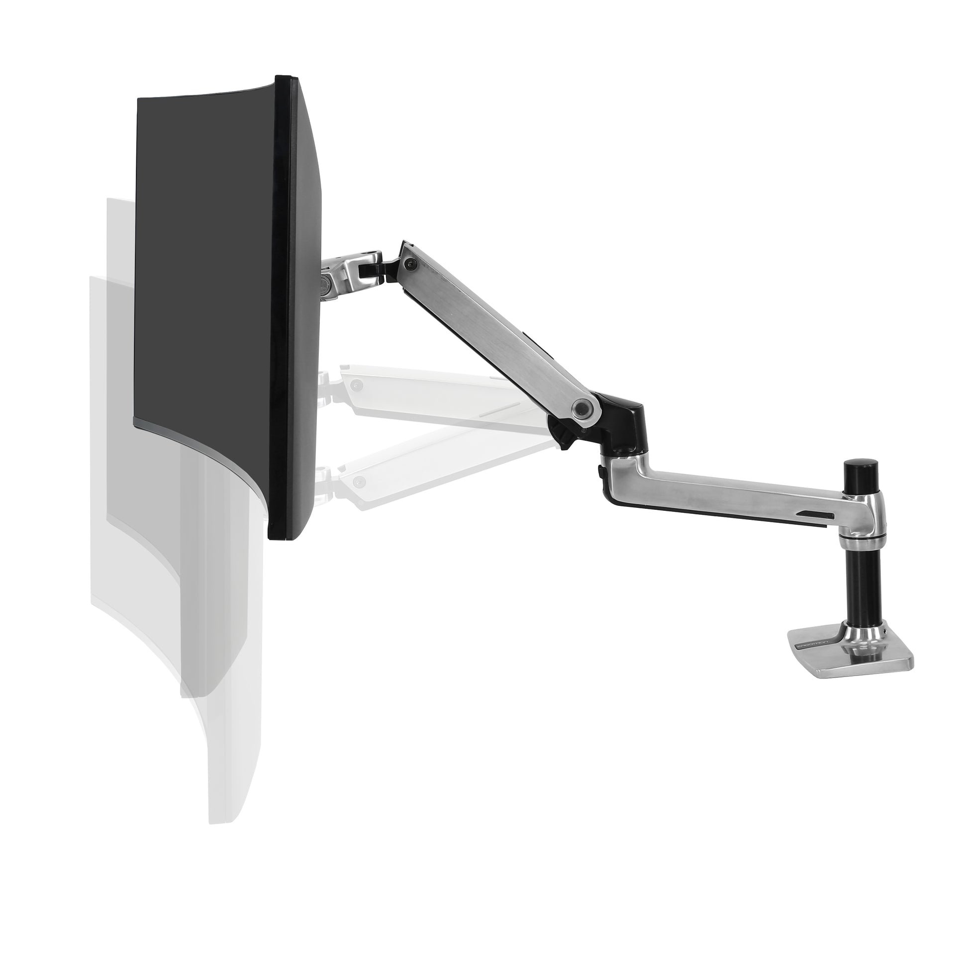 Ergotron LX – Monitorarm – bis 34", 113 kg, poliert, 10 Jahre Garantie