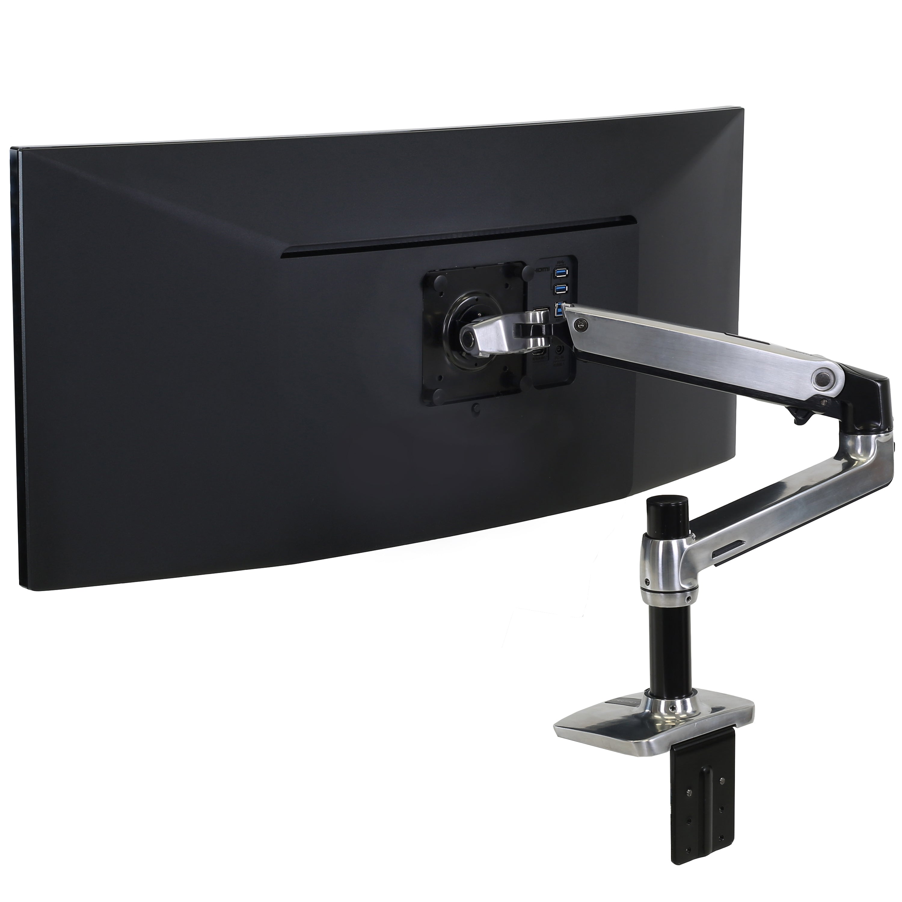 Ergotron LX – Monitorarm – bis 34", 113 kg, poliert, 10 Jahre Garantie