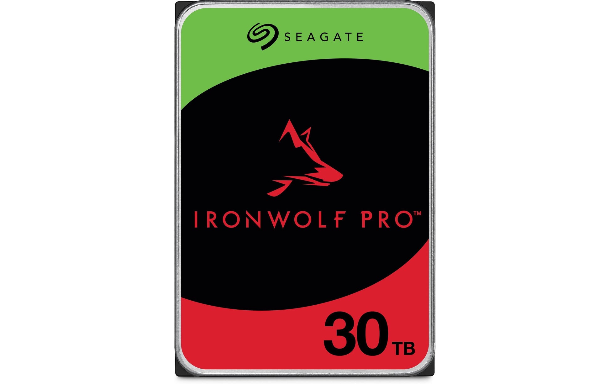 Seagate IronWolf Pro ST30000NT011 30 TB – für 3,5" HDD, SATA, 7200 U/min, 512 MB Cache