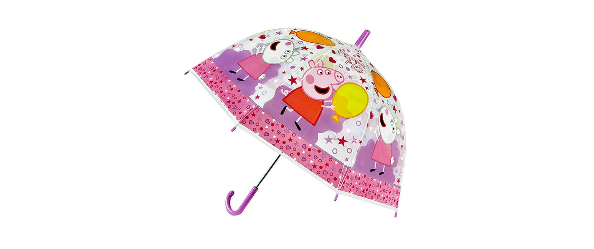Undercover Stockschirm – Ø 19 cm – mehrfarbig Peppa Pig