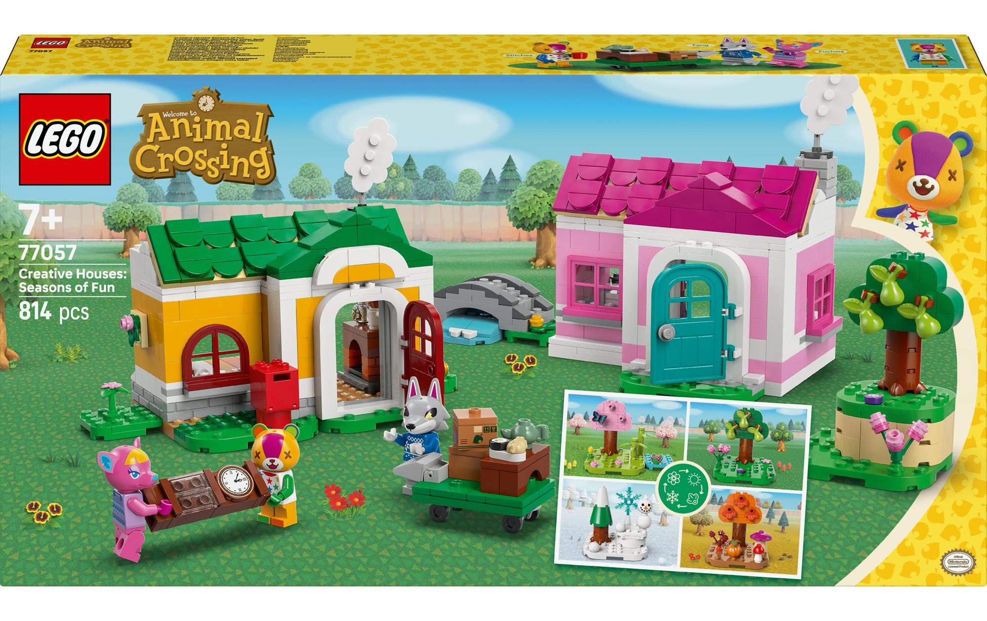 LEGO 77057 Kreative Häuser – Animal Crossing – 814-teilig – ab 7 Jahren