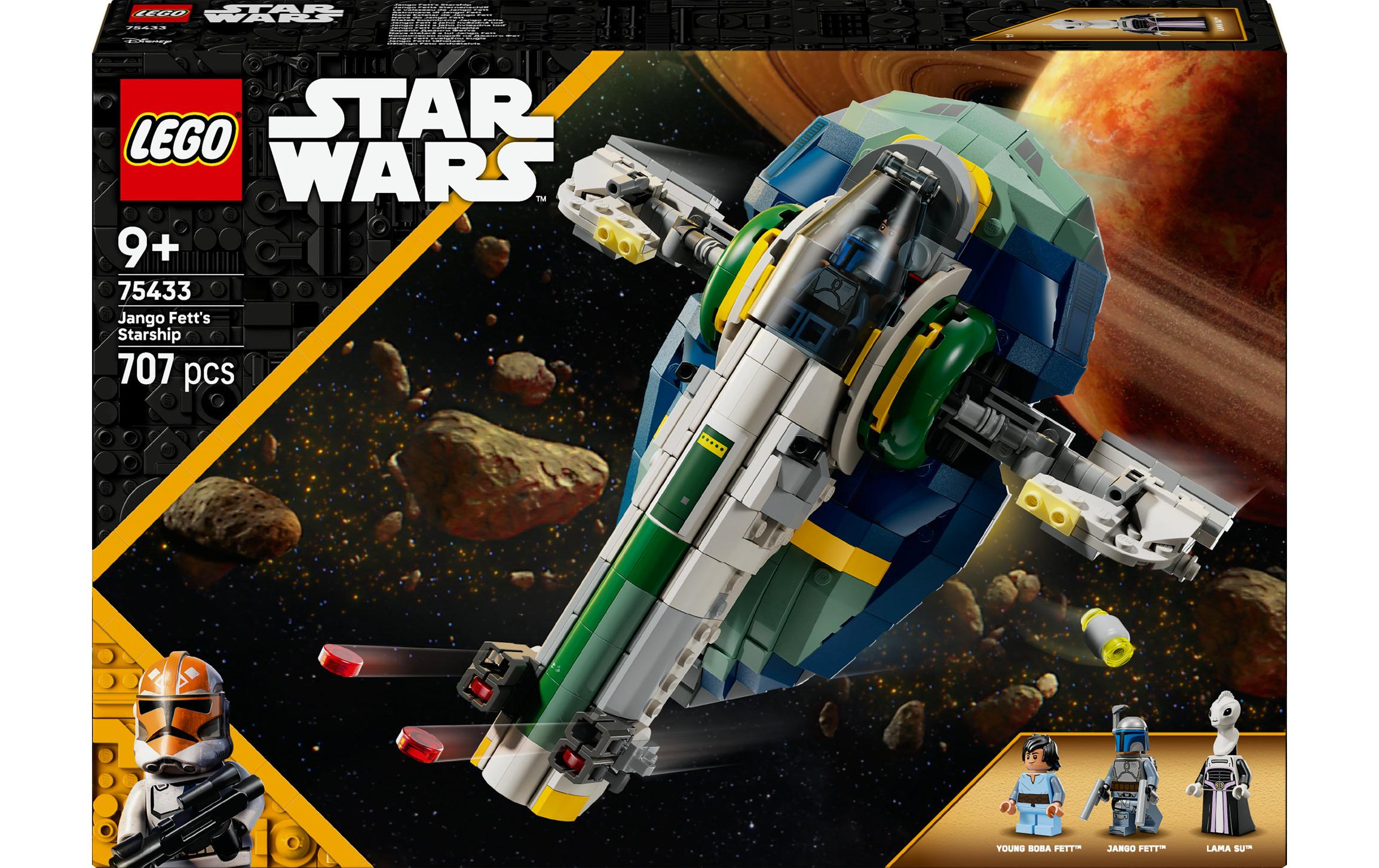 LEGO 75433 Fetts Sternenschiff Bauset – Star Wars – 707-teilig – ab 9 J.