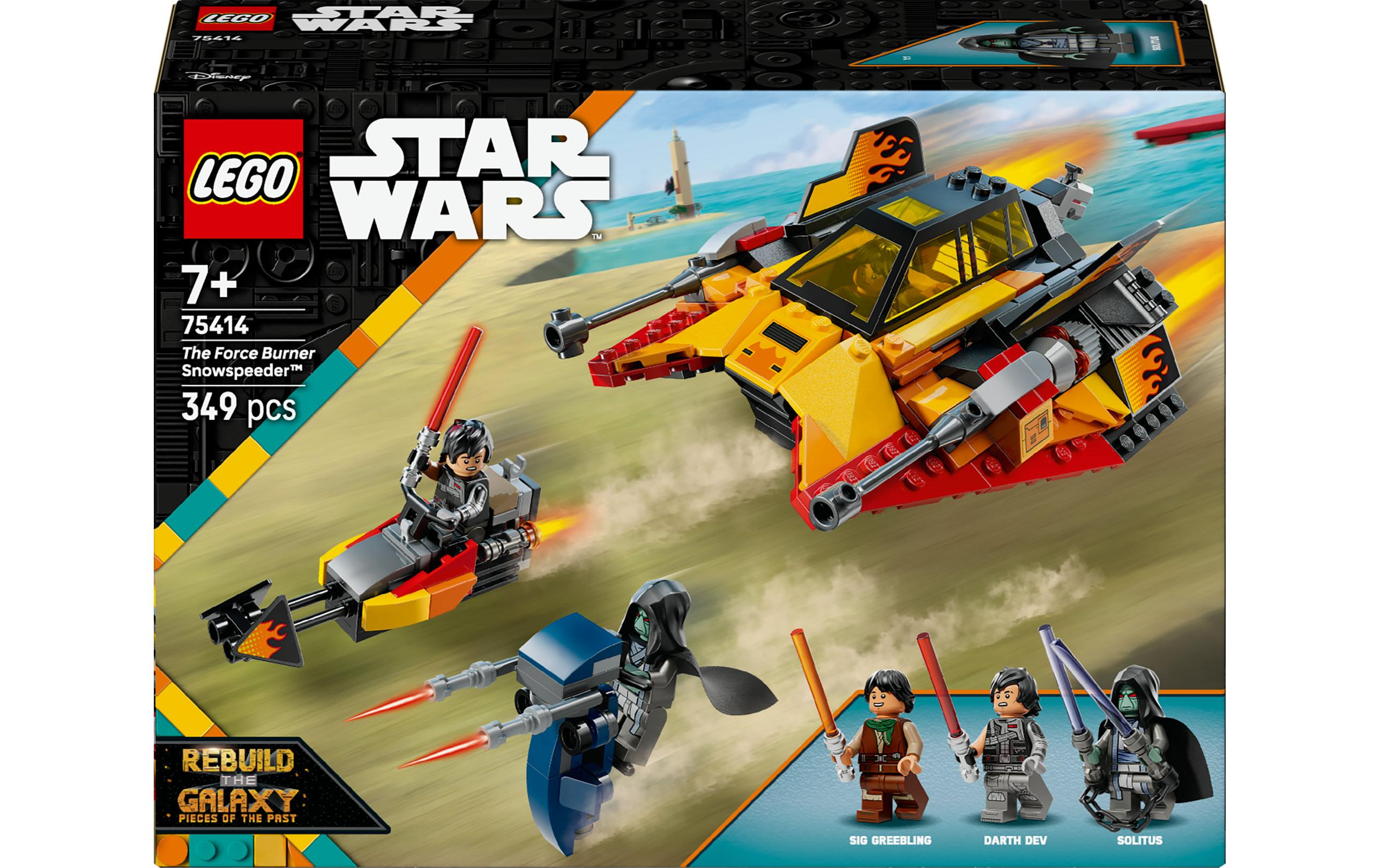 LEGO Star Wars Set 75414 The Force Burner Snowspeeder – 349-teilig – ab 7 J.