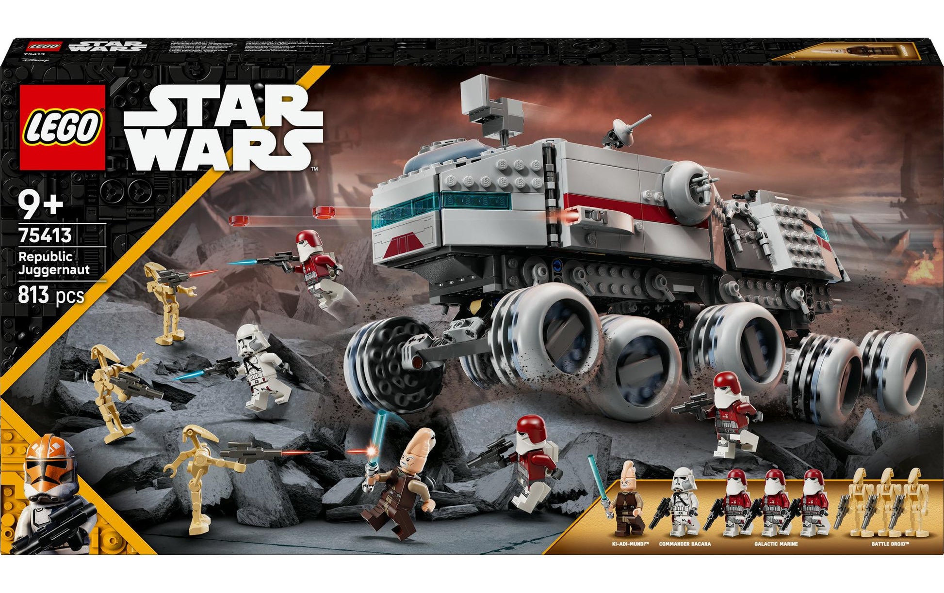 LEGO 75413 Republikanischer Juggernaut – Star Wars – 813 Teile – ab 9 Jahren