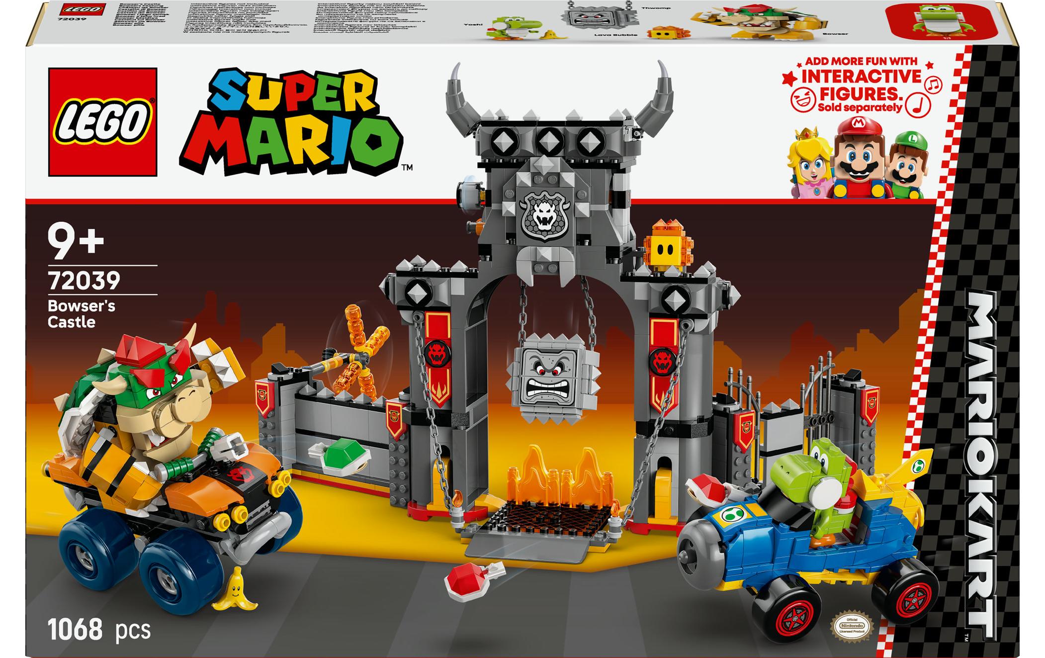 LEGO Super Mario 72039 Bowsers Festung Bauset – 1068-teilig – ab 9 Jahren