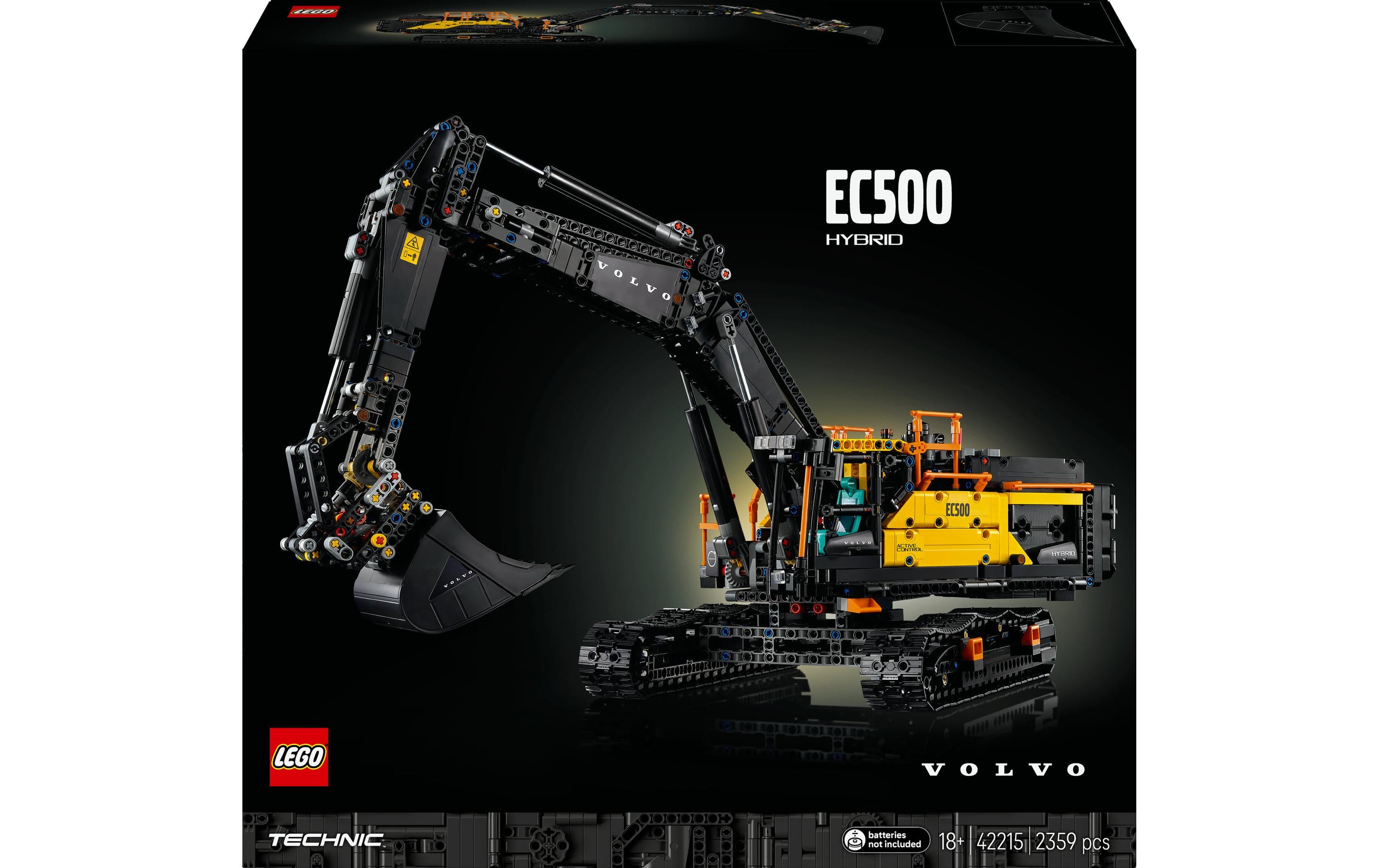 LEGO Technic Volvo EC500 Hybrid Bagger – 2359-teilig – ab 18 J.