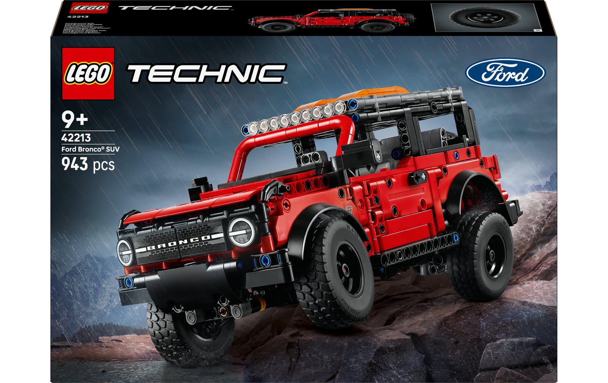 LEGO Technic Ford Bronco Offroader 3D-Puzzle – 943-teilig – ab 9 J.