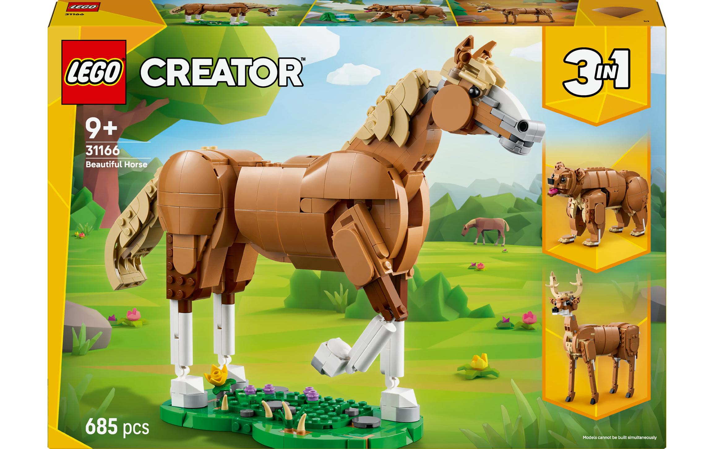 LEGO Creator 3in1 Prächtiges Ross – 685-teilig – ab 9 Jahren