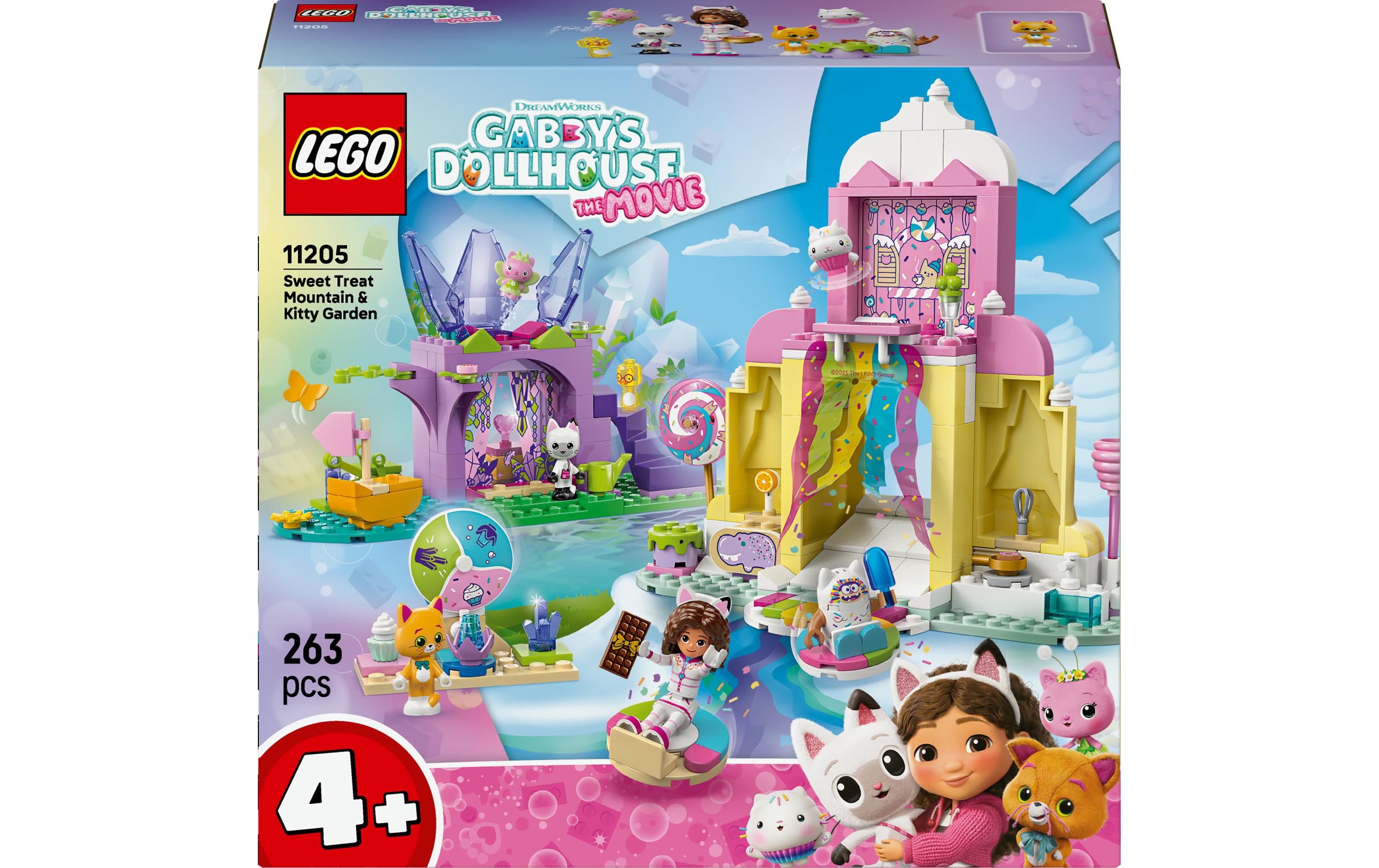 LEGO 11205 Zuckerguss-Gebirge Set – Gabbys Puppenhaus – 263-teilig – ab 4 Jahren