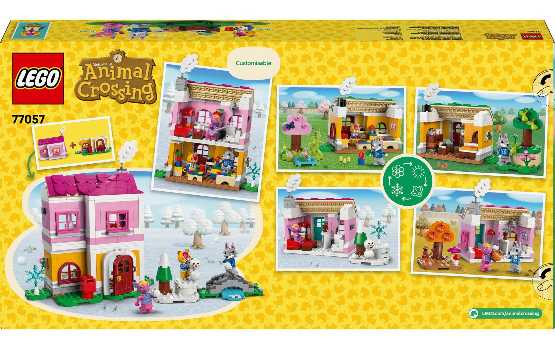 LEGO 77057 Kreative Häuser – Animal Crossing – 814-teilig – ab 7 Jahren