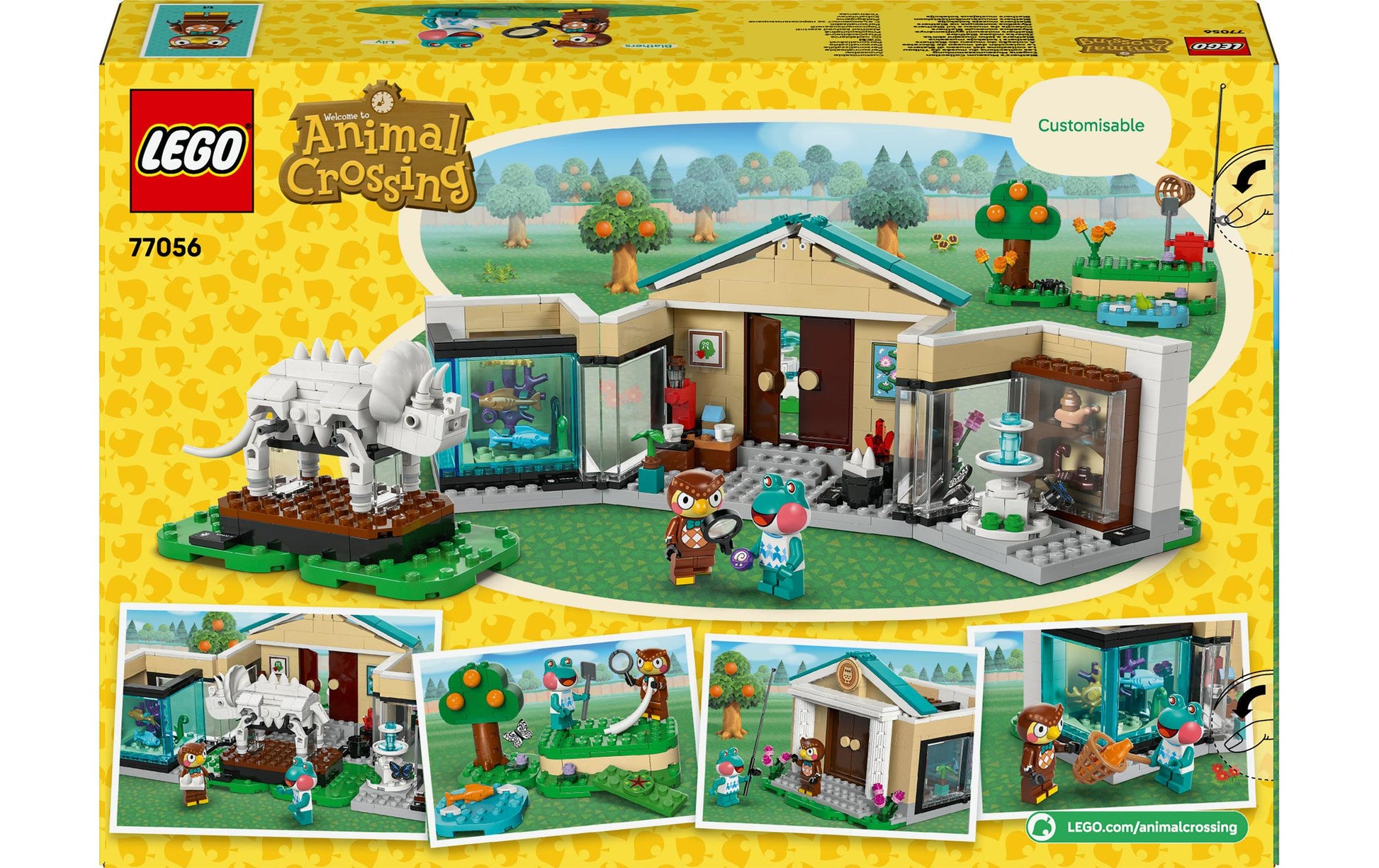 LEGO 77056 Eugens Museumssammlung – Animal Crossing – 543-teilig – ab 7 Jahren