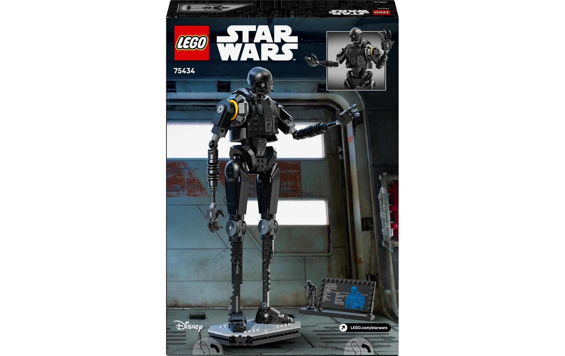 LEGO K-2SO 75434 3D-Puzzle – Star Wars – 845-teilig – ab 10 J.