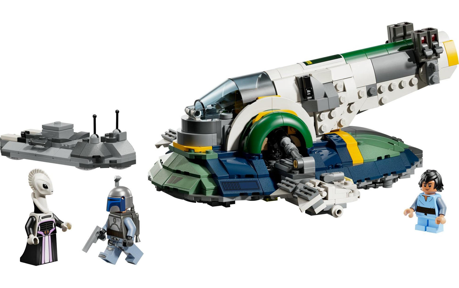 LEGO 75433 Fetts Sternenschiff Bauset – Star Wars – 707-teilig – ab 9 J.
