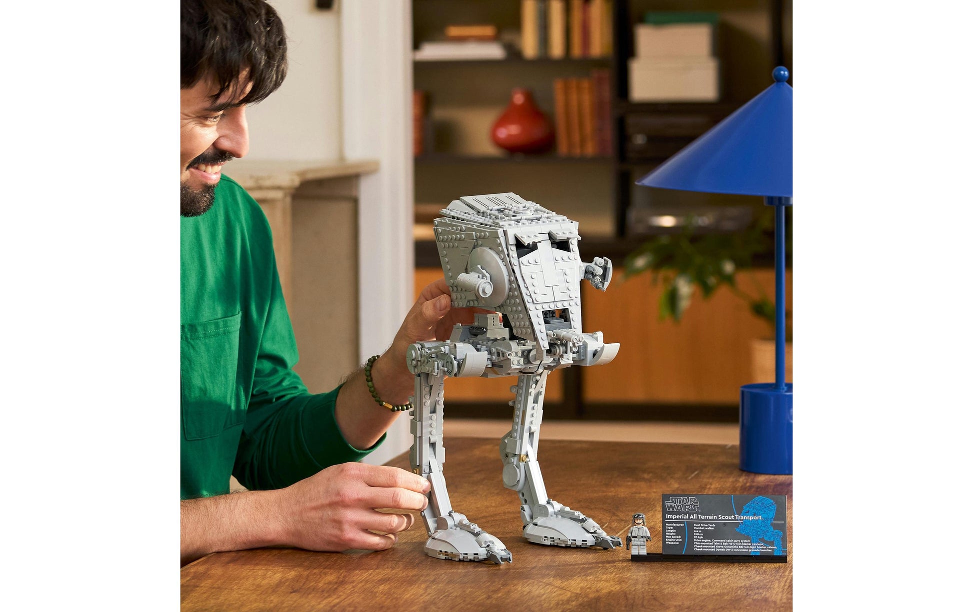 LEGO 3D Puzzle Star Wars AT-ST Kampfläufer – 1513 Teile – ab 18 Jahren