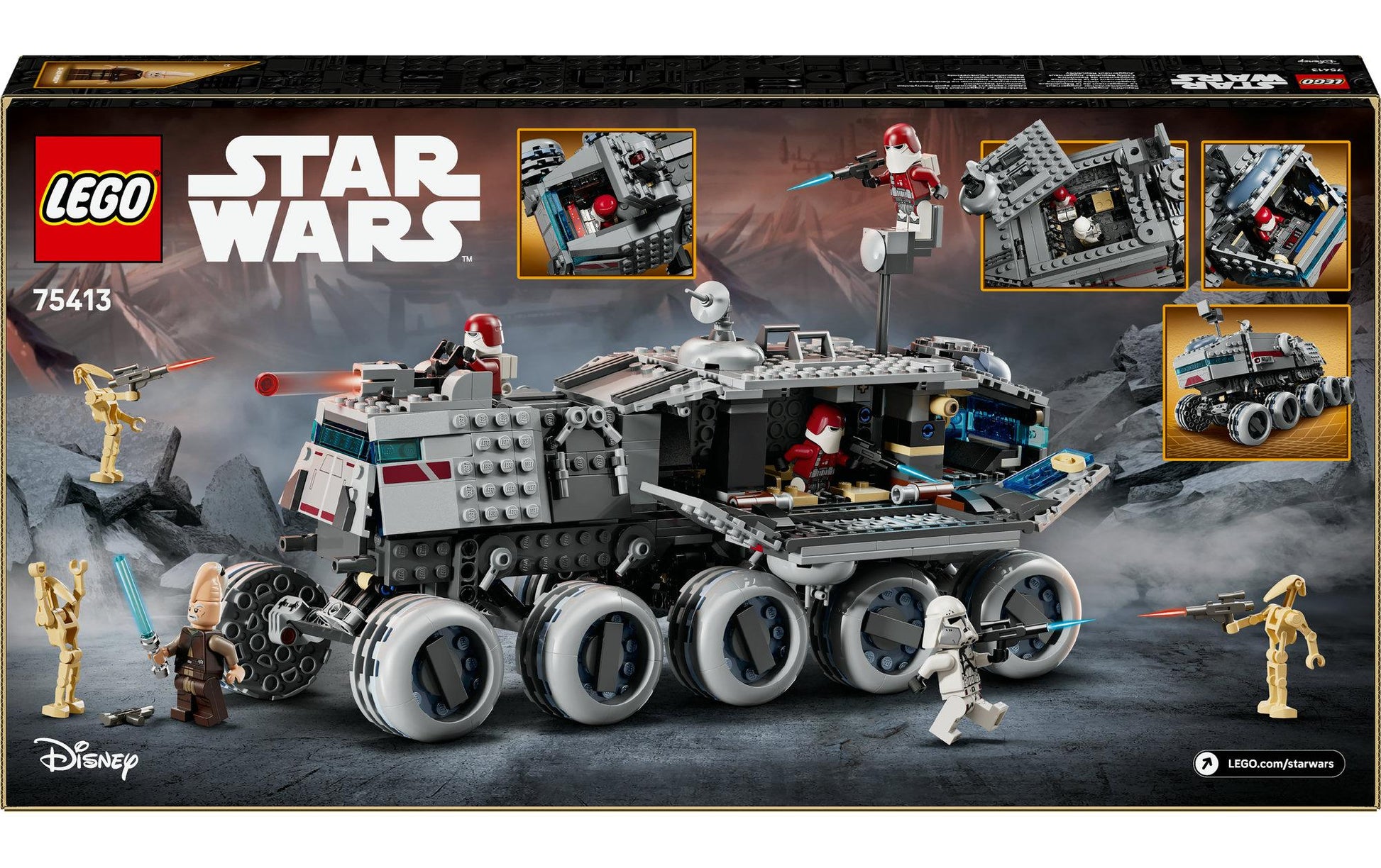LEGO 75413 Republikanischer Juggernaut – Star Wars – 813 Teile – ab 9 Jahren