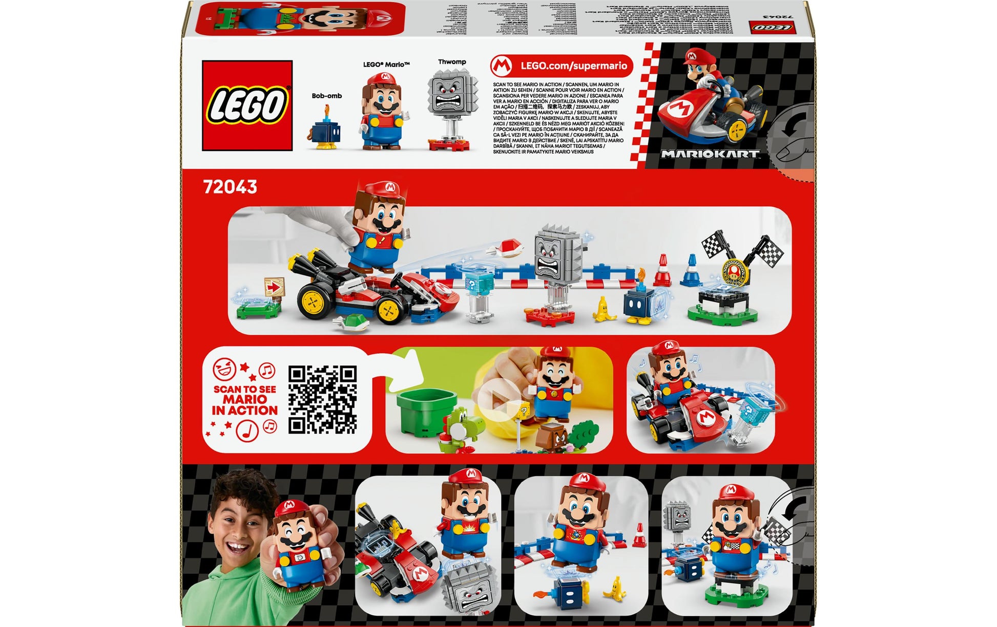 LEGO 72043 3D-Puzzle Super Mario – 278 Teile – ab 7 J.