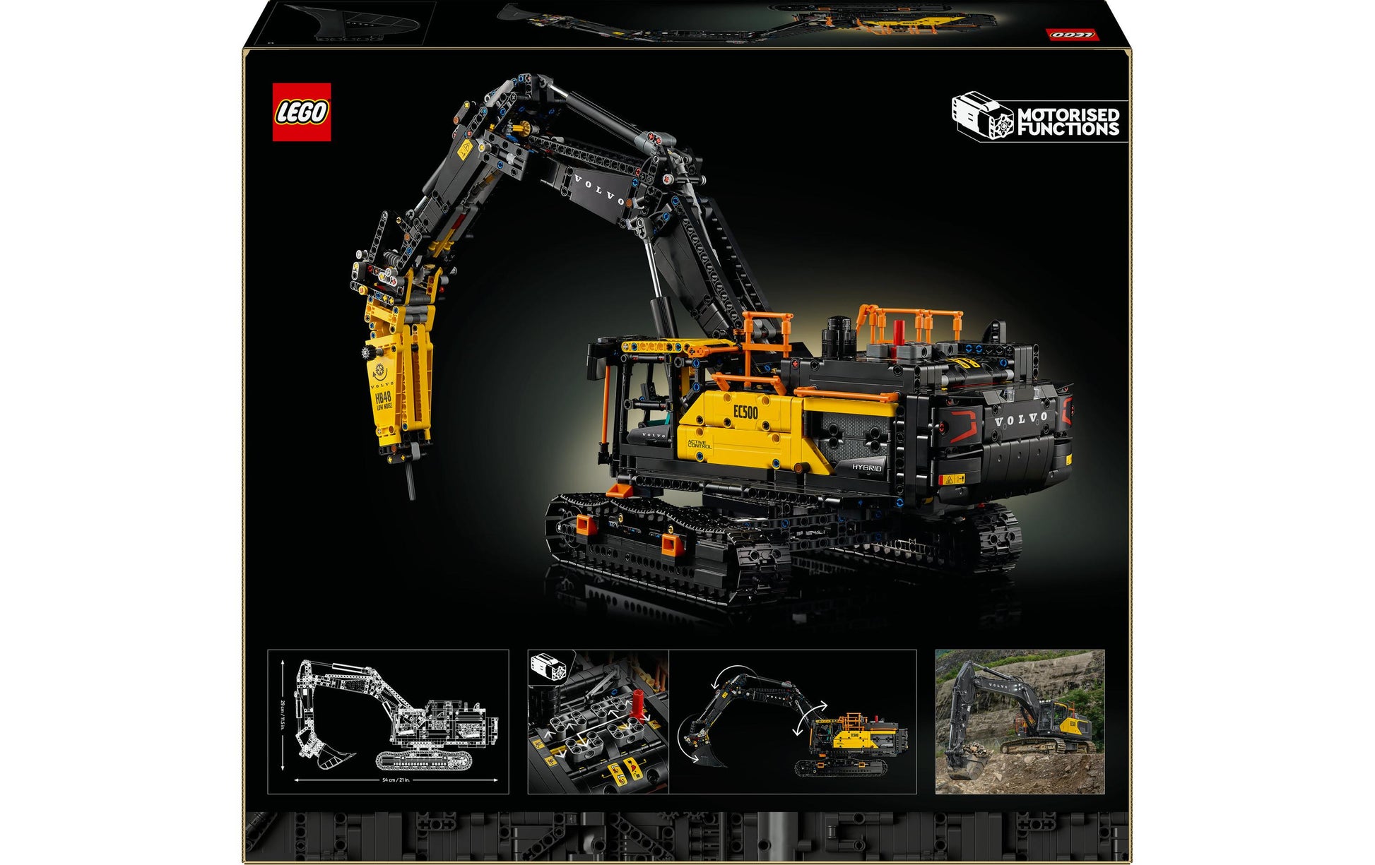 LEGO Technic Volvo EC500 Hybrid Bagger – 2359-teilig – ab 18 J.