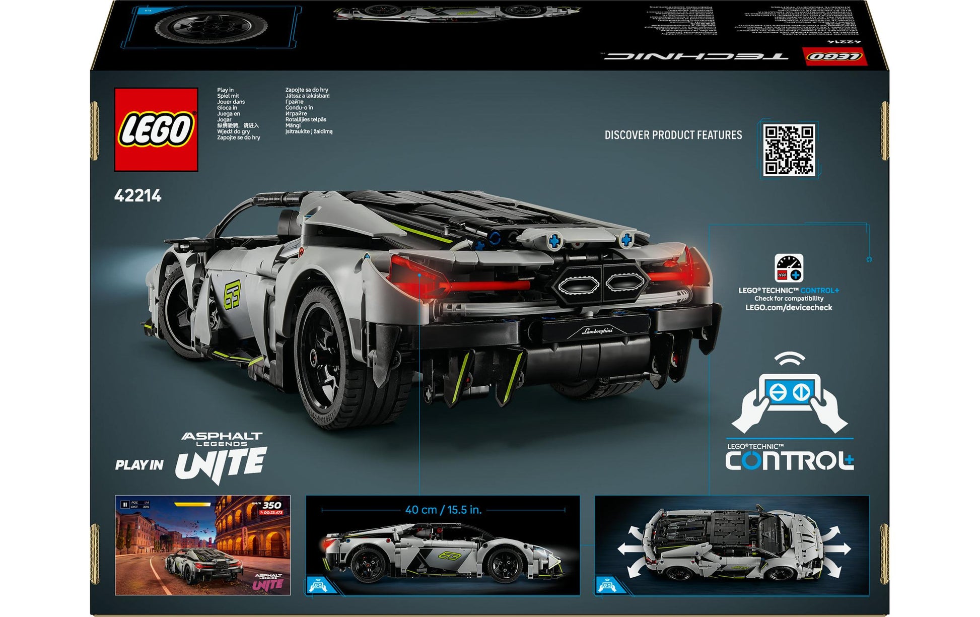 LEGO Technic Lamborghini Supersportwagen – 1135-teilig – ab 10 J.